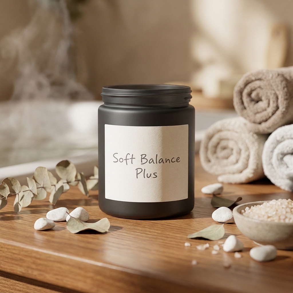 Soft Balance Plus у три-чверті ракурсі на світлому тлі